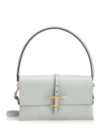 Tod's T Timeless Handbags Light Blue