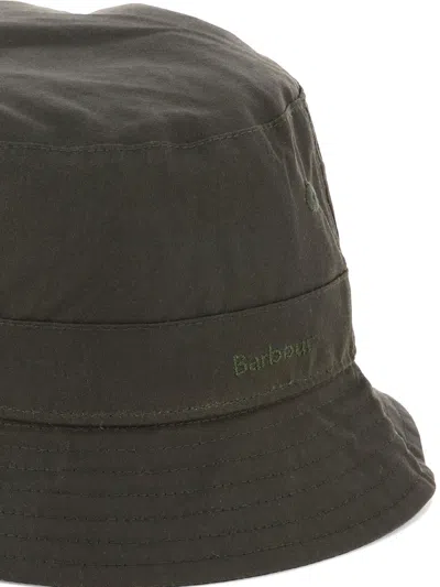 Barbour Belsay Wax Hats Green