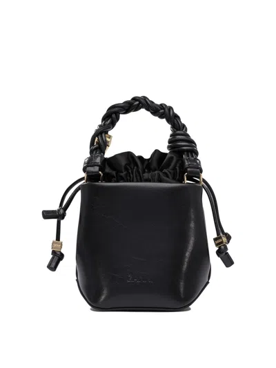 Ganni Bou Handbags Black