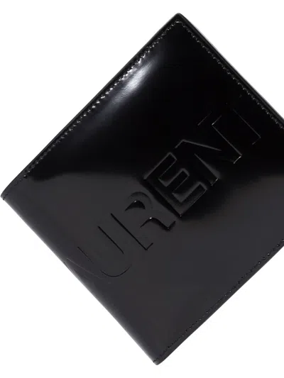 Saint Laurent Est/ovest Wallets & Card Holders Black