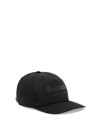 Alexander Mcqueen Hats Black