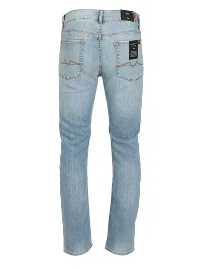 7 FOR ALL MANKIND WALKING HOURS JEANS LIGHT BLUE 
