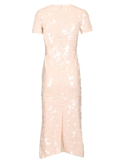 Sportmax Long Dress With Sequins Dresses Rose