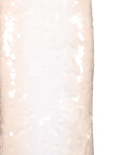 Sportmax Long Dress With Sequins Dresses Rose