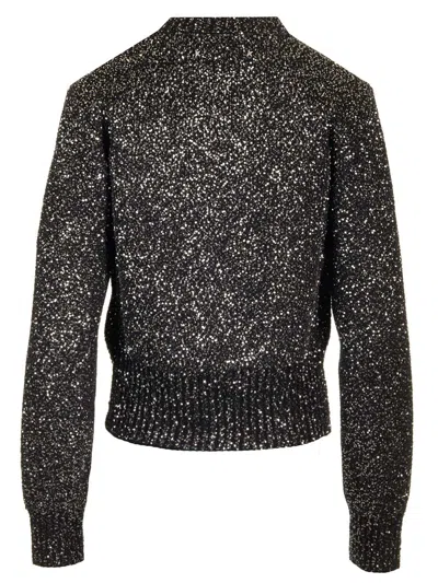 Golden Goose Sparkling Sweater Sweatshirts Black