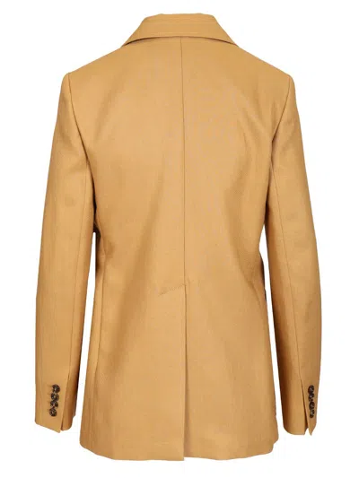 Max Mara Linen Blazer Jackets Beige