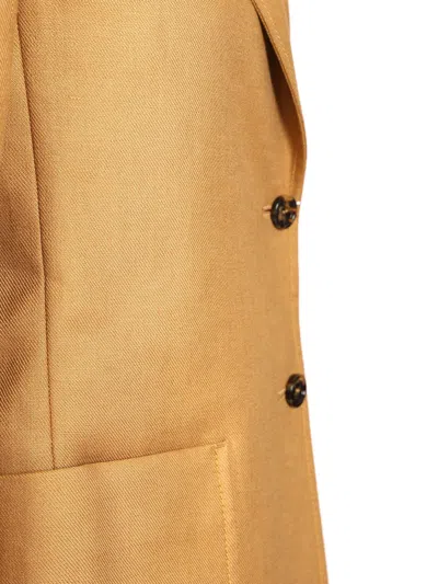 Max Mara Linen Blazer Jackets Beige