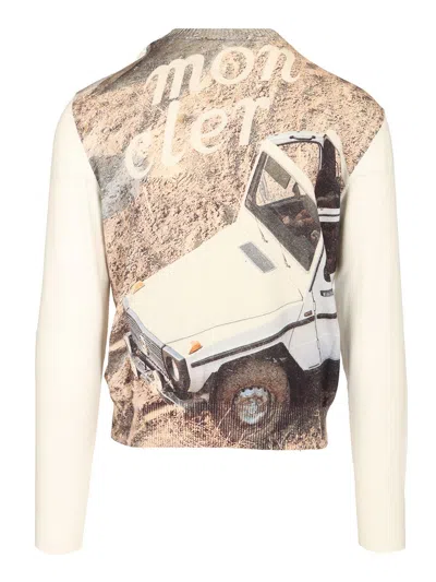 Moncler Genius Moncler X Mercedes-benz By Nigo Jumper Jackets White