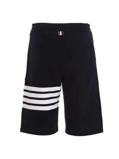 Thom Browne 4 Bar Bermuda And Short Blue