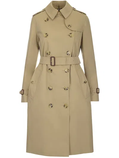Burberry Beige Cotton Heritage Waterloo Trench Coat