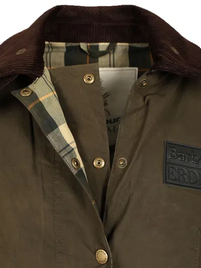 Baracuta X Barbour Ba X Erdem Reversible Clover Jackets Green