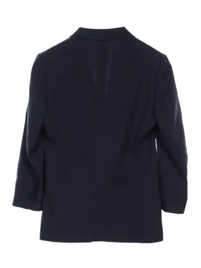 Pre-owned Hermes 2010s Wool Jacket In Blue