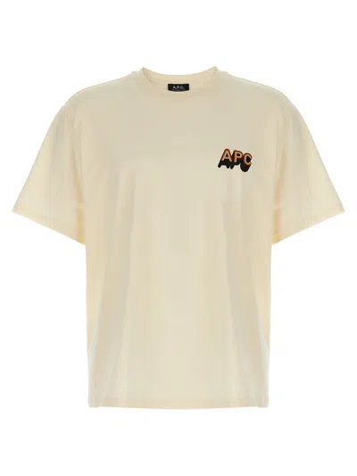 Apc A.p.c. '70's' T Shirt In White
