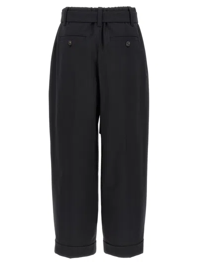 Brunello Cucinelli Belt Wool Pants