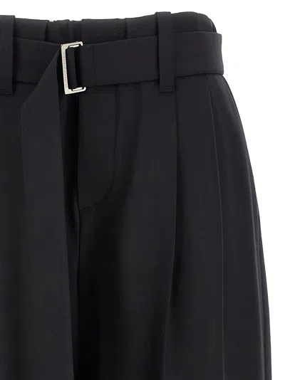 Brunello Cucinelli Belt Wool Pants
