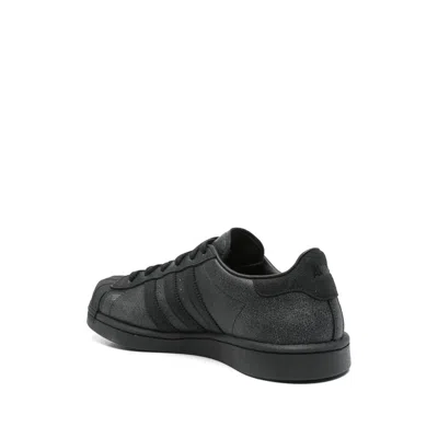 Adidas Originals X Avavav Superstar Leather Sneakers In Black
