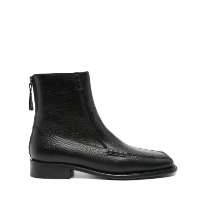 Hereu Zip-detail Leather Boots