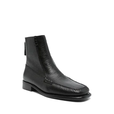 Hereu Zip-detail Leather Boots