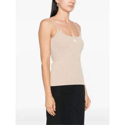 Courrèges Reedition Knit Tank Top