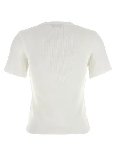 Tory Burch Cotton Crew Neck T-shirt With Short Sleeves