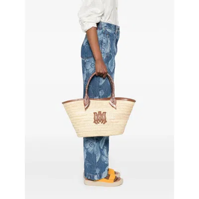 Amiri Women Ma Raffia Tote Bag