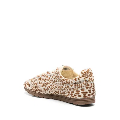 Autry Windspin Sneakers In Animalier Pony Skin