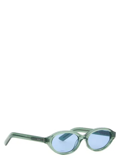 Retrosuperfuture Occhiali Da Sole Parola Sage In Green