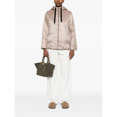Max Mara The Cube Green Padded Nylon Jacket