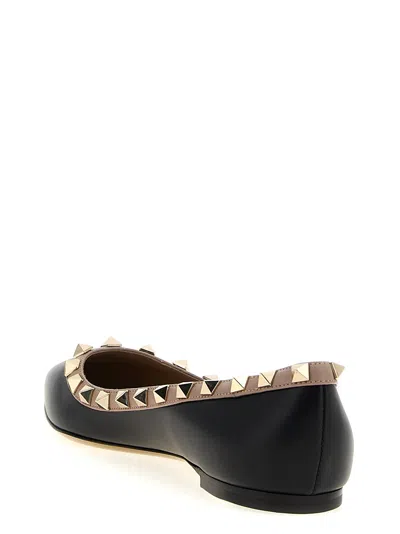 Valentino Rockstud Patent Leather Ballet Flats