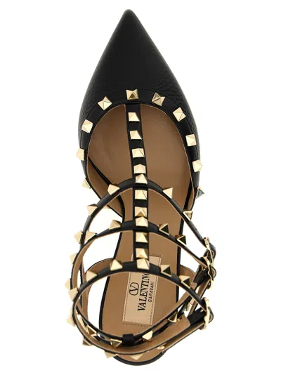 Valentino Rockstud Leather Slingback Pumps