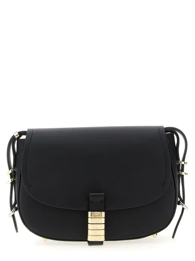 Pinko Saddle Mini Crossbody Bags Black