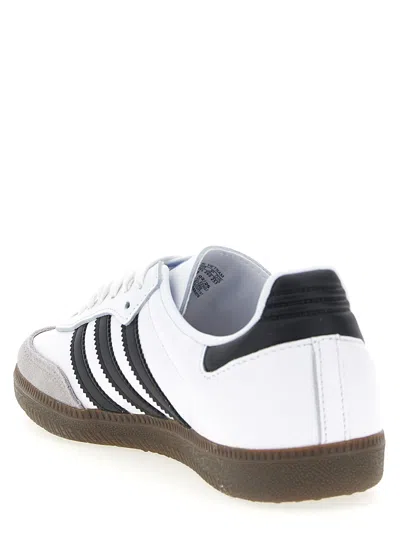 Adidas Originals Low-top Sneakers With Contrast Stripes And Suede Accents