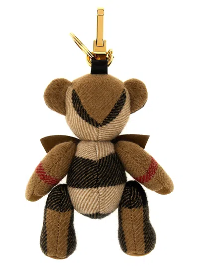 Burberry Thomas Bear Key Ring With Check Pattern