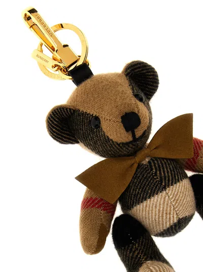 Burberry Thomas Bear Key Ring With Check Pattern