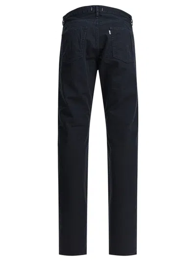 Nonnative Straight-leg Cotton Trousers With Five-pocket Design In Black