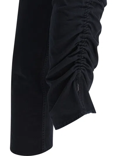 Nonnative Straight-leg Cotton Trousers With Five-pocket Design In Black