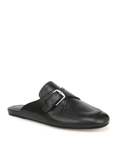 Vince Minetta Leather Buckle Mules
