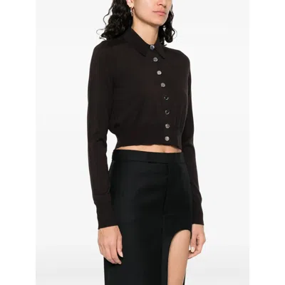 Sportmax Long-sleeved Knitted Jacket