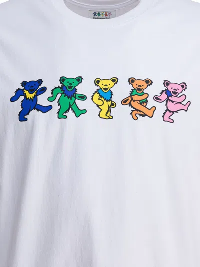 Thisisneverthat Gd Dancing Bears T-shirts White In White