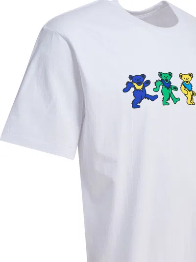 Thisisneverthat Gd Dancing Bears T-shirts White In White