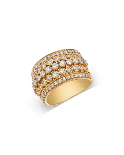Bloomingdale's Fine Collection Diamond Multirow Ring In 14k Yellow Gold, 2.0 Ct. T. W.
