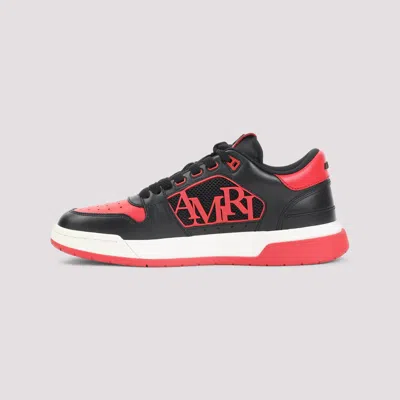 Amiri Low Top Sneakers With Round Toe And Perforated Patch