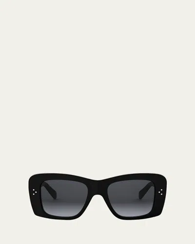 Celine Bold 3 Dots 53mm Geometric Sunglasses