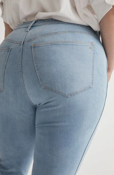 Madewell 10-inch High Waist Skinny Crop Jeans In Blue