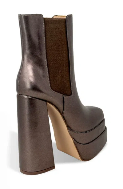 Chase & Chloe Chase And Chloe Double Platform Chunky Boot