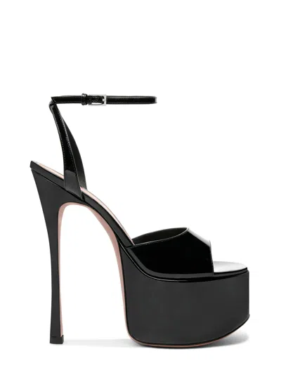 Amina Muaddi 155mm Aya Platform Heeled Sandals