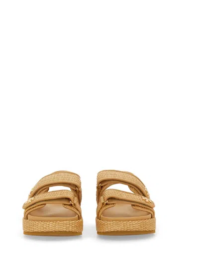 Tory Burch Kira Sport Slingback Sandals In Neutral