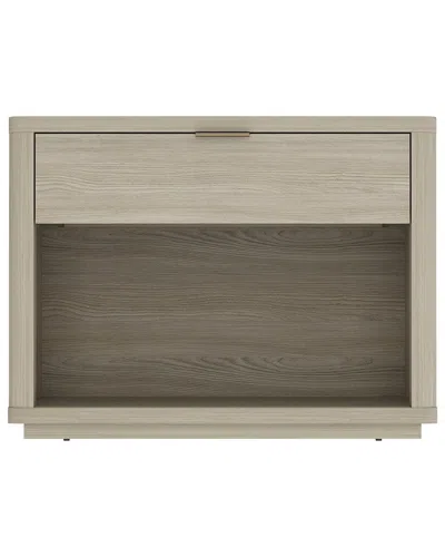 Manhattan Comfort Evelyn Modern Nightstand 2.0 With 1 Full Extension Drawer