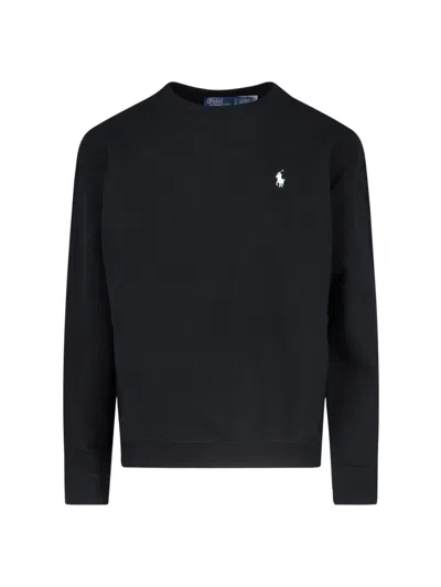 Polo Ralph Lauren Relaxed-fit Long-sleeve Top With Embroidered Logo