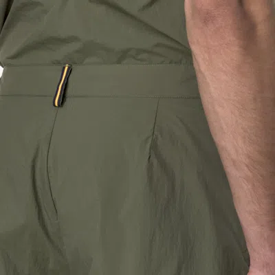 K-way Ilton Light Tech Shorts In Green
